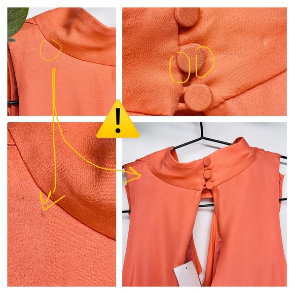 NWT CINQ A SEPT - Solid Moma Silk Top S - Picture 7 of 10